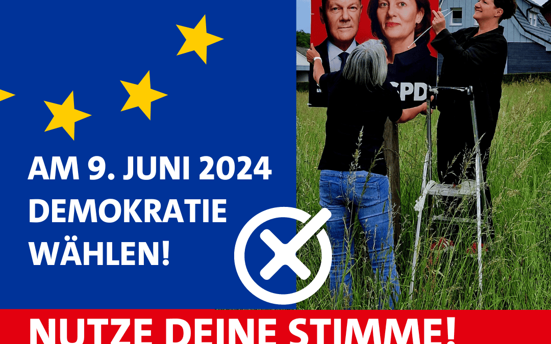 Aufruf zur europawahl